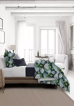 6ix Tailors Fine Linens Midnight Garden Navy California King Coverlet & 2 Shams Set 12 6ix Tailors Fine Linens Midnight Garden Navy California King Coverlet & 2 Shams Set -Linens Shop Belk 57