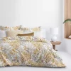 6ix Tailors Fine Linens Reef Gold Full/Double Duvet Cover & 2 Shams Set 1 6ix Tailors Fine Linens Reef Gold Full/Double Duvet Cover & 2 Shams Set -Linens Shop Belk 603