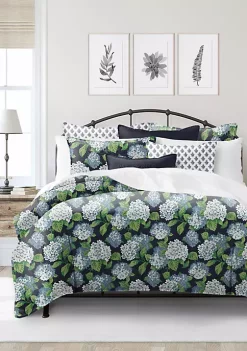 6ix Tailors Fine Linens Midnight Garden Navy California King Coverlet & 2 Shams Set 16 6ix Tailors Fine Linens Midnight Garden Navy California King Coverlet & 2 Shams Set -Linens Shop Belk 61