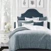 6ix Tailors Fine Linens Rivington Marine King Coverlet & 2 Shams Set -Linens Shop Belk 688