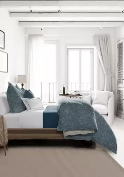 6ix Tailors Fine Linens Rivington Marine King Coverlet & 2 Shams Set -Linens Shop Belk 690