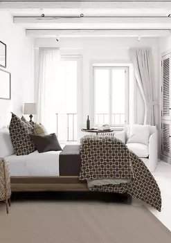 6ix Tailors Fine Linens Fendine Chocolate California King Comforter & 2 Shams Set 8 6ix Tailors Fine Linens Fendine Chocolate California King Comforter & 2 Shams Set -Linens Shop Belk 71