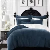6ix Tailors Fine Linens Basic Velvet Marine Full/Double Comforter & 2 Shams Set 2 6ix Tailors Fine Linens Basic Velvet Marine Full/Double Comforter & 2 Shams Set -Linens Shop Belk 73
