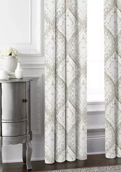 6ix Tailors Fine Linens Cressida Linen Pinch Pleat Drapery Panel Pair (20" W x 132" L) -Linens Shop Belk 742