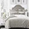 6ix Tailors Fine Linens Isabella Taupe Queen Comforter & 2 Shams Set 2 6ix Tailors Fine Linens Isabella Taupe Queen Comforter & 2 Shams Set -Linens Shop Belk 776