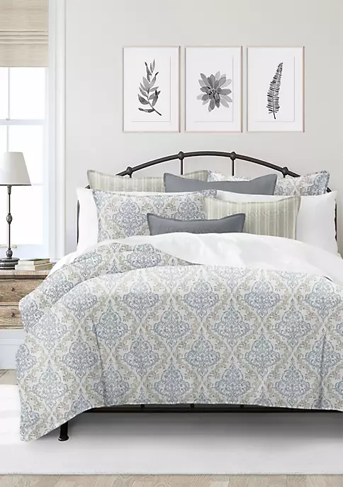 6ix Tailors Fine Linens Adira Taupe California King Coverlet & 2 Shams Set 7 6ix Tailors Fine Linens Adira Taupe California King Coverlet & 2 Shams Set - Image 5