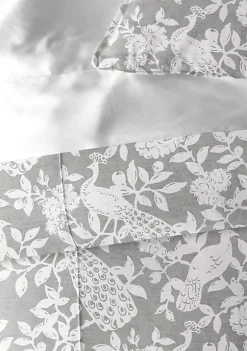 6ix Tailors Fine Linens Lark Taupe King Coverlet & 2 Shams Set -Linens Shop Belk 832