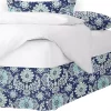 6ix Tailors Fine Linens Osha Blue/Aqua Cal-King Bed Skirt 15" drop 1 6ix Tailors Fine Linens Osha Blue/Aqua Cal-King Bed Skirt 15" drop -Linens Shop Belk 920