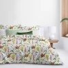 6ix Tailors Fine Linens Vintage Botanicals White King Duvet Cover & 2 Shams Set 1 6ix Tailors Fine Linens Vintage Botanicals White King Duvet Cover & 2 Shams Set -Linens Shop Belk 954