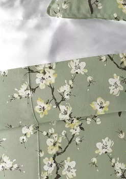 6ix Tailors Fine Linens Sakura Green King Coverlet & 2 Shams Set 10 6ix Tailors Fine Linens Sakura Green King Coverlet & 2 Shams Set -Linens Shop Belk 97