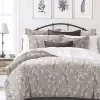 6ix Tailors Fine Linens Sakura Taupe King Comforter & 2 Shams Set -Linens Shop Belk 983