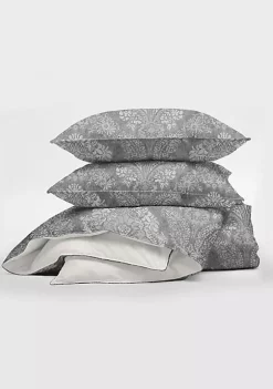 6ix Tailors Fine Linens Ophelia Gray California King Coverlet & 2 Shams Set -Linens Shop Belk 993